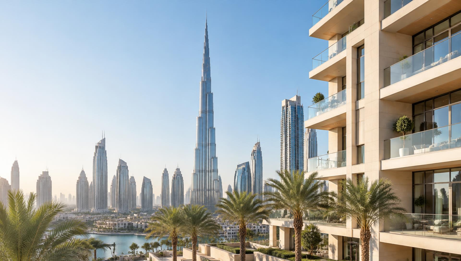 Modern residential property in Dubai